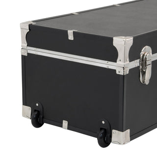 Seward Explorer 30" Trunk with Wheels & Lock, Black