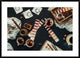 "Shades Of Coffee" Framed Digital Print by Dina Belenko, 44x32"