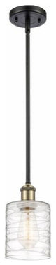 Innovations 516-1S-BAB-G1113 1-Light Mini Pendant, Black Antique Brass