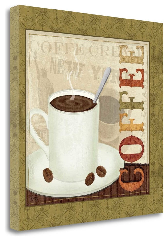 "Coffee Cup III" By Veronique Charron, Giclee Print on Gallery Wrap Canvas