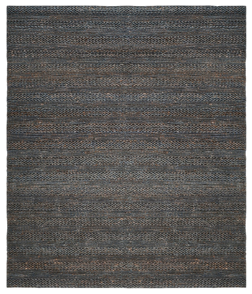 Safavieh Natural Fiber Nf212G Striped Rug, Grey, 2'3"x6'0" Runner