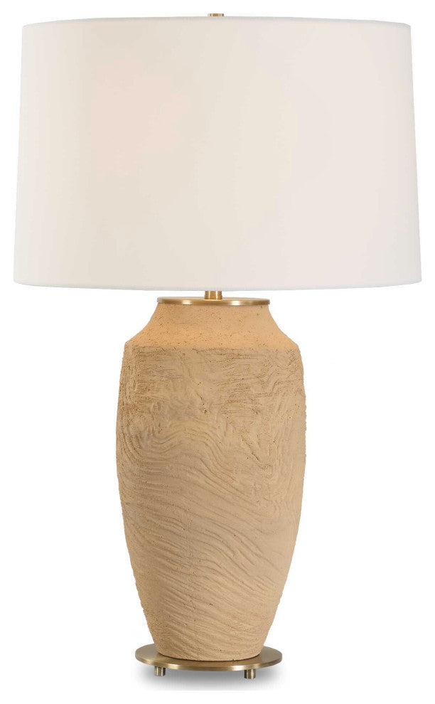Uttermost Sandstone Flow Terracotta Table Lamp