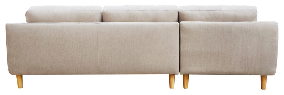 First of A Kind Corey Sectional Beige Left