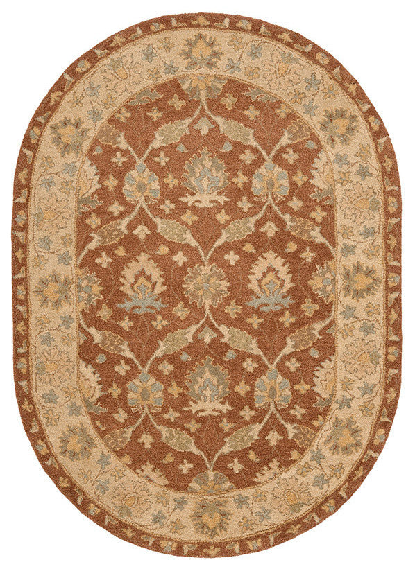 Safavieh Antiquities at315a Rug, Brown/Taupe, 2'3"x14'0" Runner