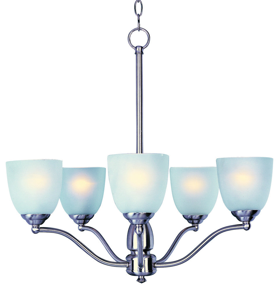 Maxim Stefan Five Light Chandelier 10065FTSN