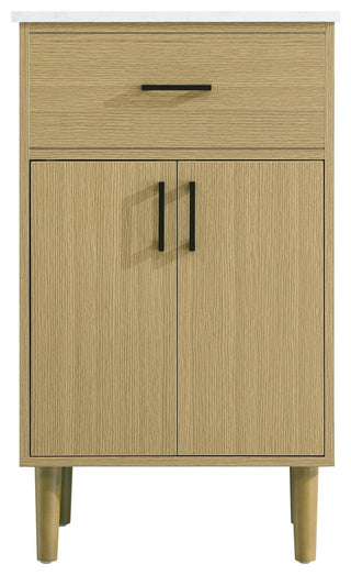 Home Living 20" Single Bathroom Vanity, Honey Brown