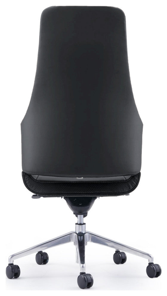 Modrest Merlo Modern Black High Back Executive Office Chair