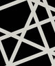 Trellis Geometric Print Napkin, Black, Set of 4