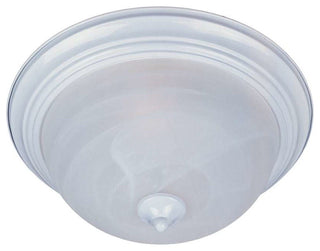 Maxim Lighting 1-Light Flush Mount in White - 5840MRWT