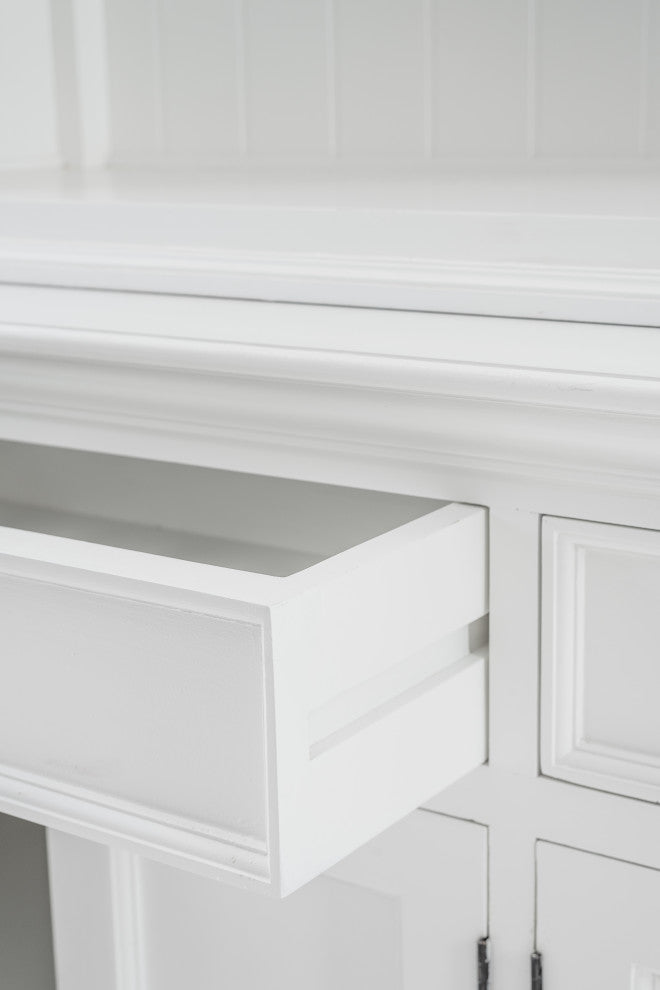 Halifax Buffet Hutch Unit With 2 Adjustable Shelves