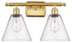 Innovations 516-2W-SG-GBC-84-LED 2 Light Bath Vanity Light, Satin Gold
