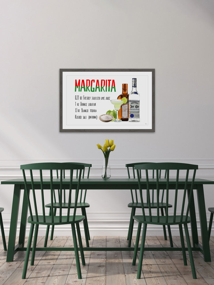 "Margarita Concoction" Framed Painting Print, 30"x20"