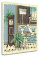 "Antique Bath II" By Anita Phillips, Giclee Print on Gallery Wrap Canvas
