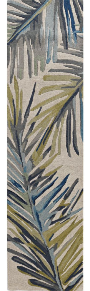 KAS Sparta 3138 Ivory Montego Area Rug, 2'6"x10' Runner