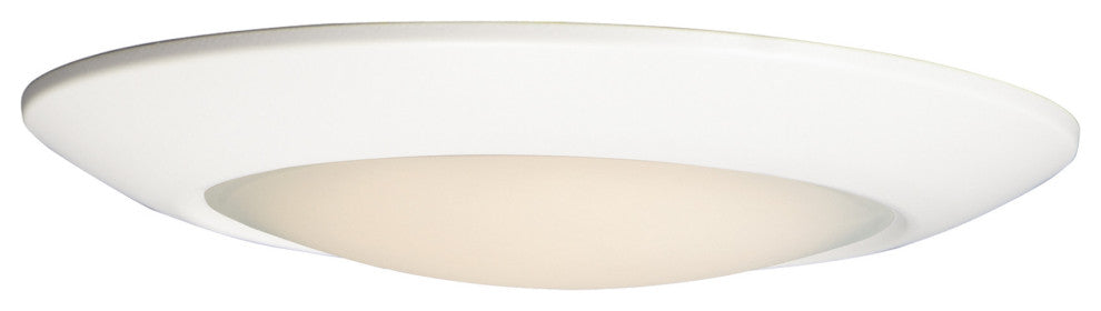 Maxim 57863WT Diverse 13"W LED Flush Mount Bowl Ceiling Fixture - - White