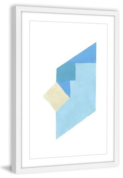 "Parallelogram" Framed Painting Print, 16"x24"