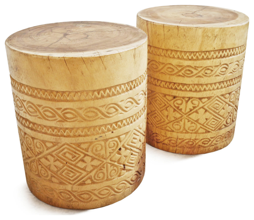 Java Natural Side Table Stand