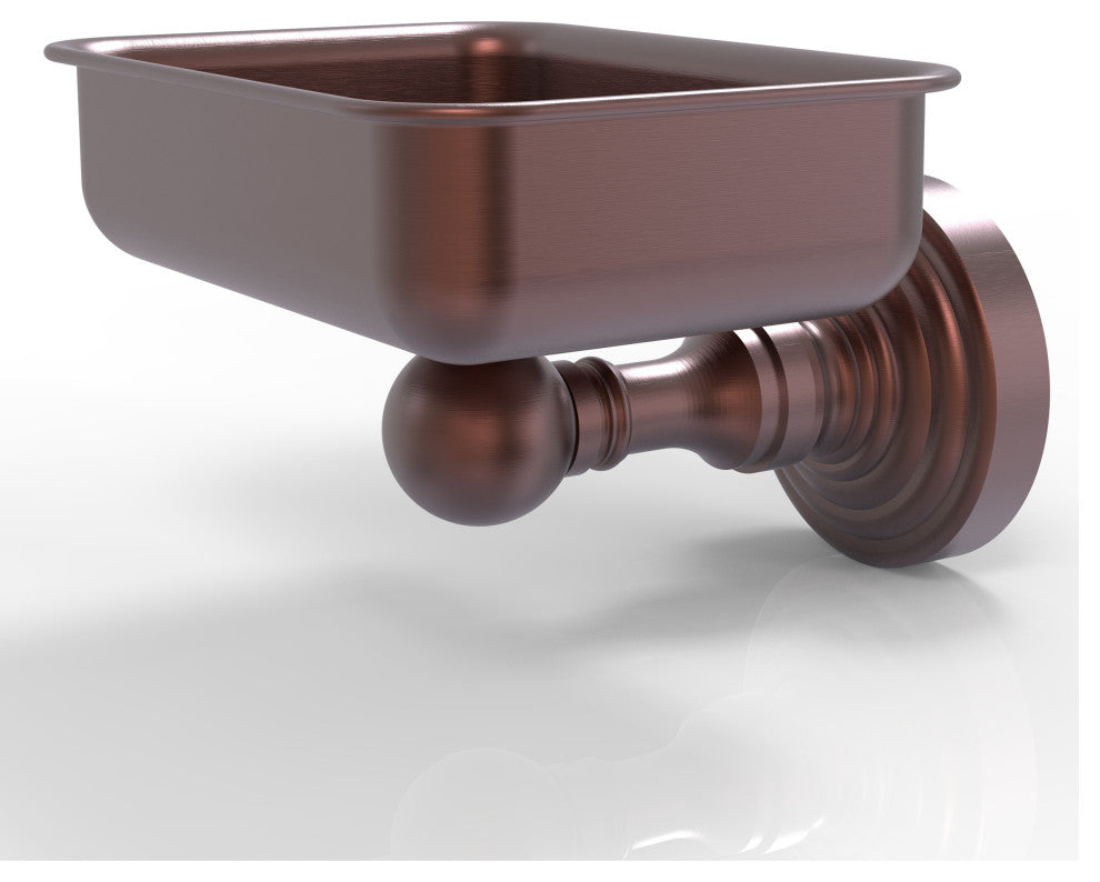 Waverly Place Wall-Mount Soap Dish, Antique Copper