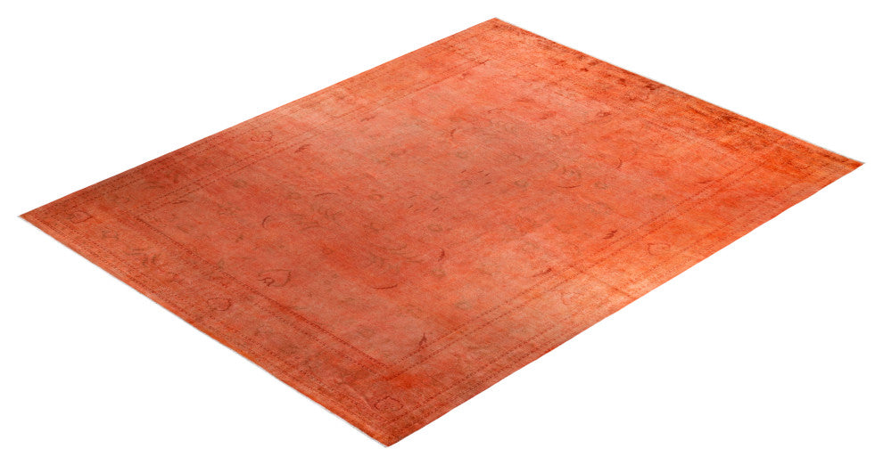 Vibrance, One-of-a-Kind Handmade Area Rug Orange, 15'1"x12'1"