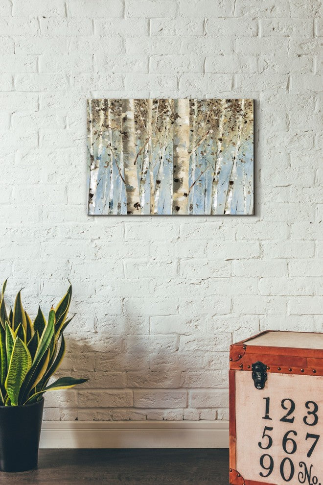 Epic Graffiti "White Forest" by Lisa Audit, Giclee Canvas Wall Art, 18"x26"