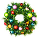 2'' Pre-Lit Warm White LED Sequoia Wreath Decorated With The Tropical Ornament