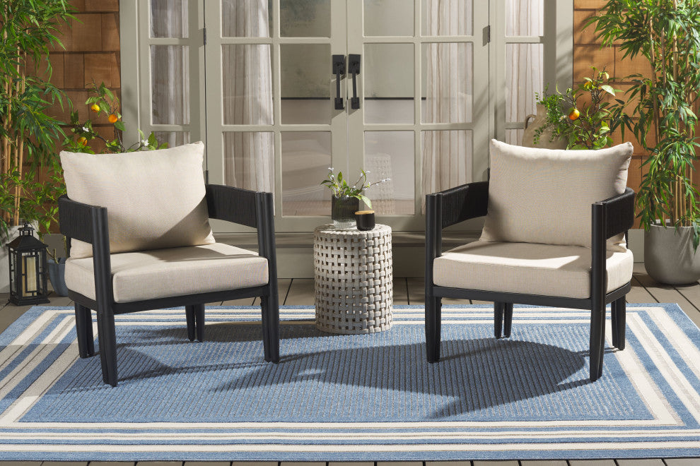 Safavieh Indoor-Outdoor Viola Chair, Set of 2