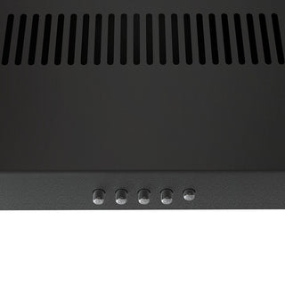 Streamline 30" Domenico Ducted Undermount Range Hood, Grit Black