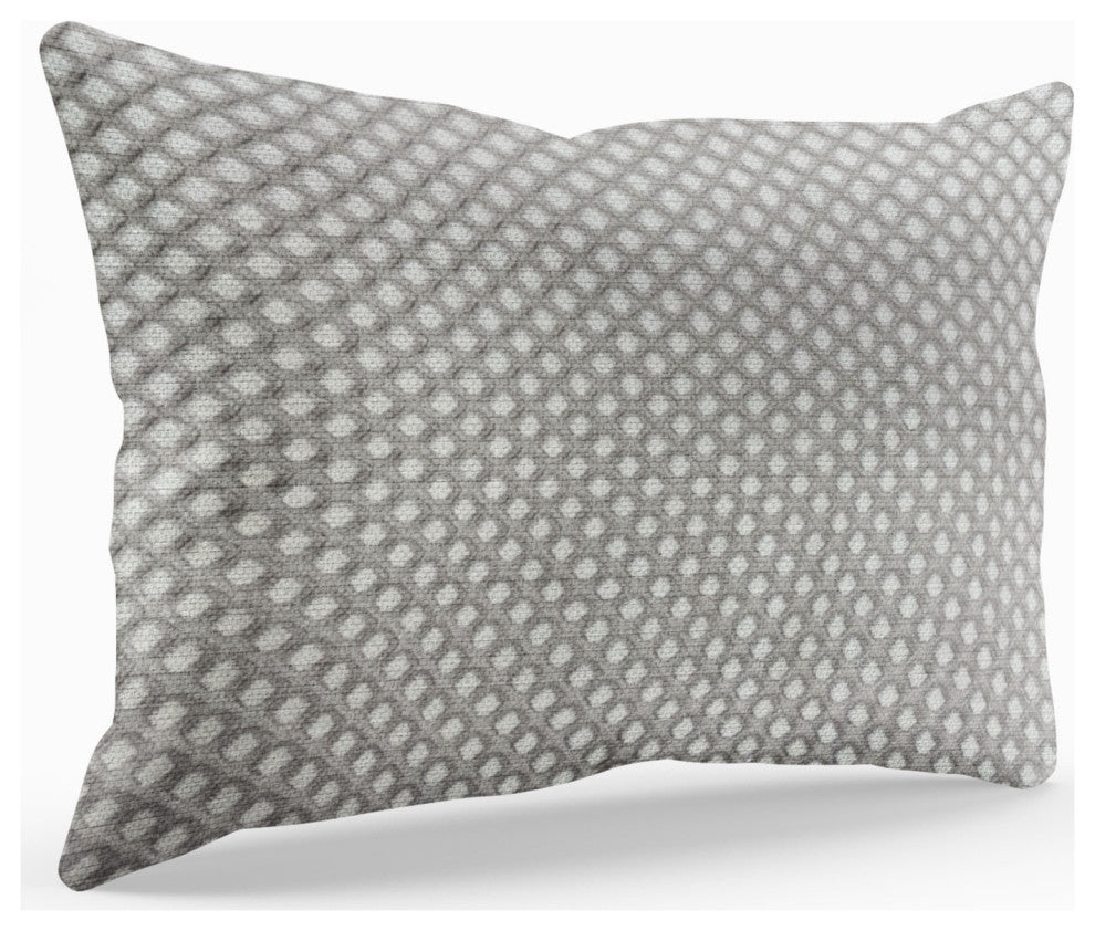 Diamant Beige and Brown Luxury Throw Pillow, Beige, Brown, Double Sided 20"x36" King