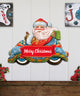 Merry Christmas Santa Door Hanger