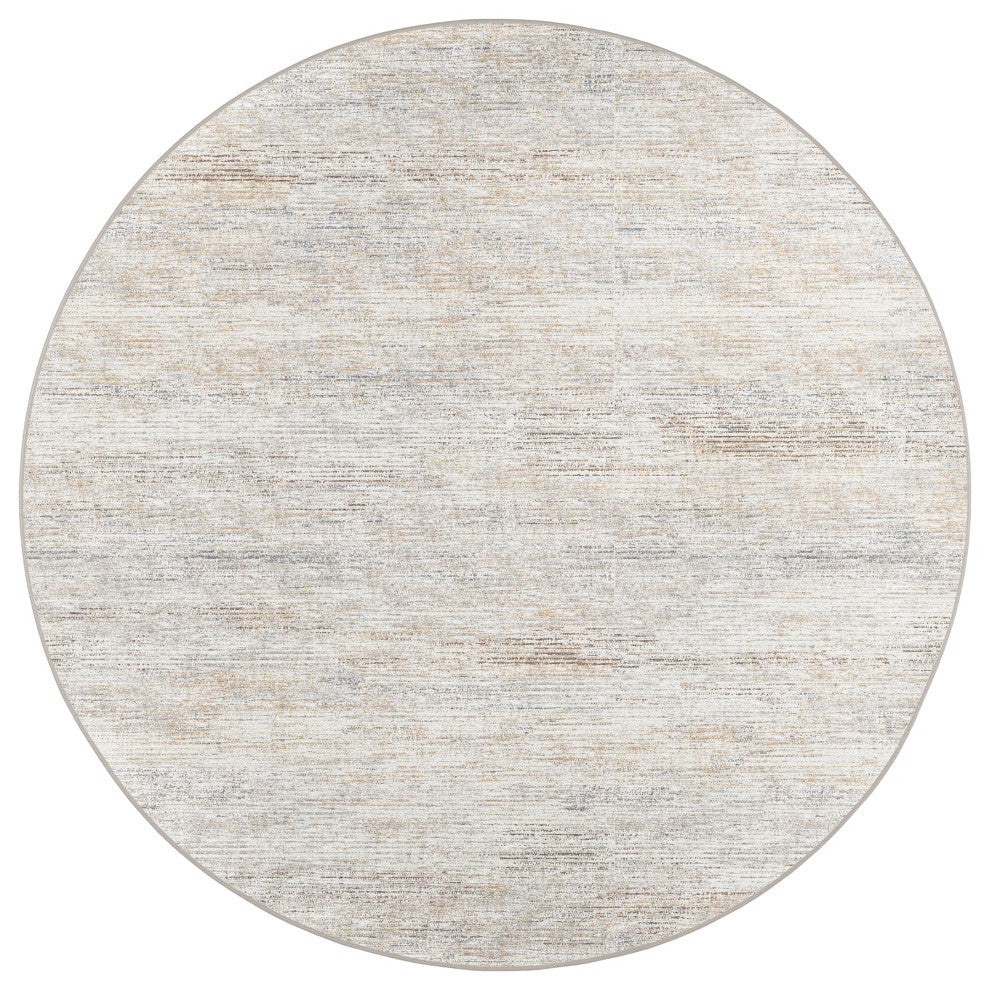 Ciara CR1 Linen 10' x 10' Round Rug