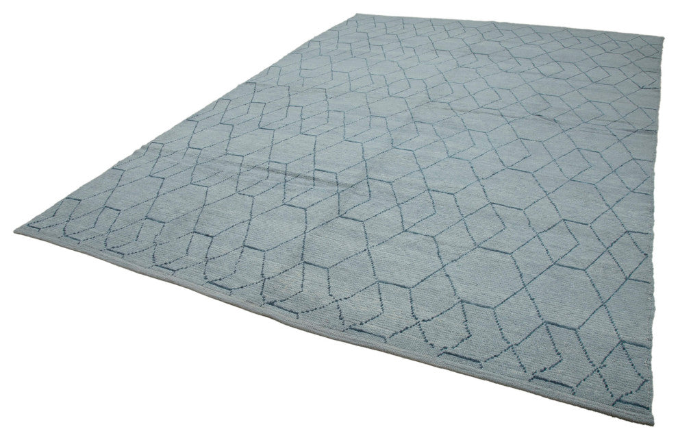 Rug N Carpet - Handmade Unique 9' 1'' x 13' 0'' Moroccan Area Rug