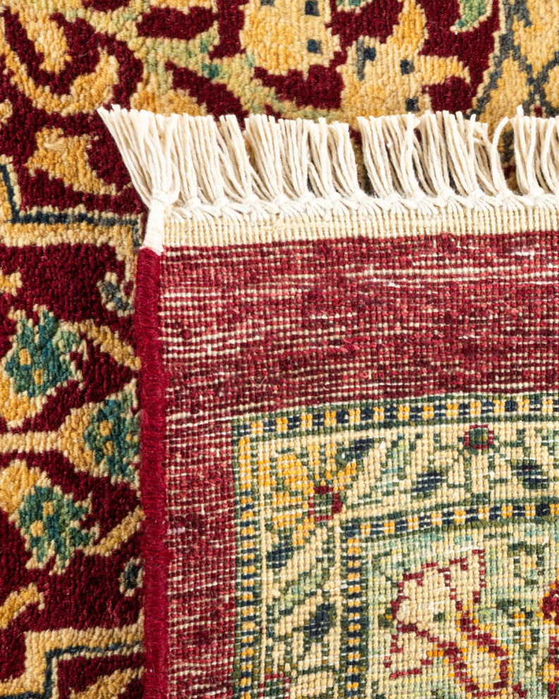 Mogul, One-of-a-Kind Hand-Knotted Area Rug Red, 8' 1" x 10' 5"