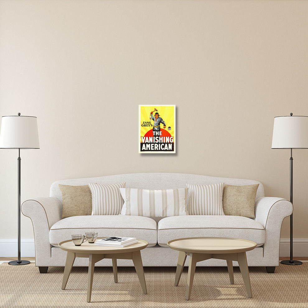 "The Vanishing American,  1925" Canvas Giclee, 18"x24"