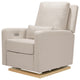 Sigi Electronic Recliner and Glider, Boucle With USB port, Performance Beach Eco-Weave