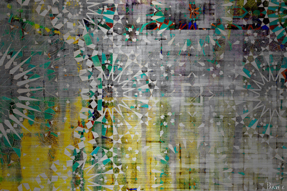 "Agadir" Print on Brushed Aluminum, 60"x40"