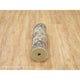 Beige Heris Re-Creation Soft Wool Hand Knotted Runner Oriental Rug, 2'8"x12'3"
