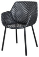 Cane-line Vibe chair, Black, Anthracite