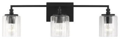 Sea Gull Lighting 4000103-112 Beaumont - 3 Light Bath Vanity In Transitional Sty