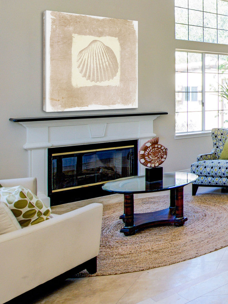 "Sea Shell" Painting Print on Canvas by Irena Orlov