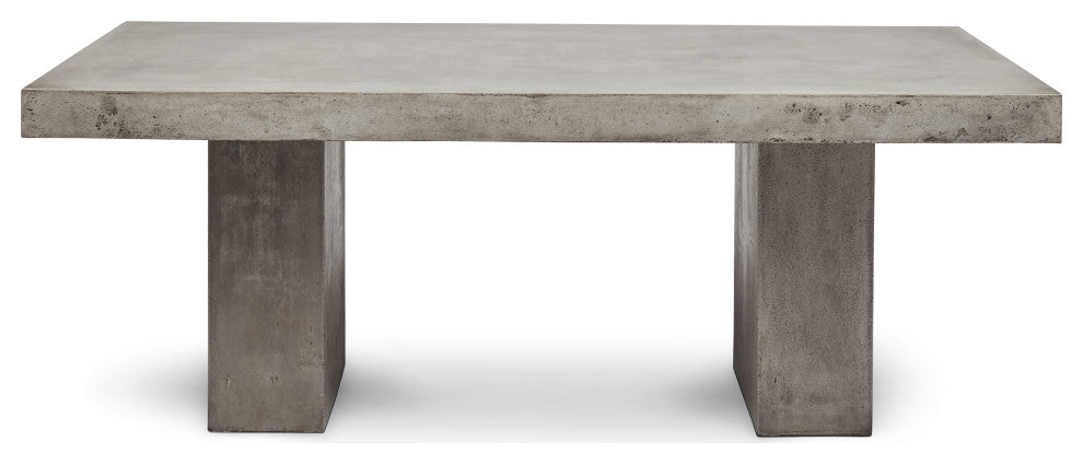 Mixx Elcor Dining Table 35.5"x70.75", Dark Gray