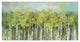 "April Tree Tops" Digital Paper Print by Silvia Vassileva, 62"x32"