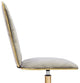 Elise Tufted Vanity Chair, Cool Gray