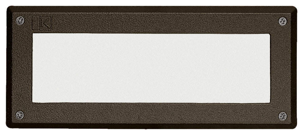 Textured Architectural Bronze Deck LED 2W Brick Light Lndscp