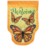 Flg Monarch Butterfly Shaped Blap Garden