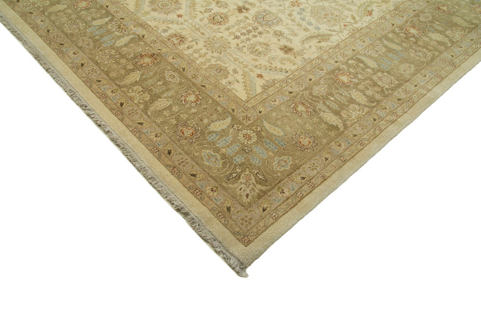 Rug N Carpet - Handmade Oriental 12' 0" x 18' 0" Oversize Oushak Area Rug