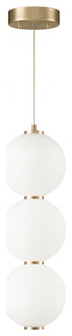 Matteo Lighting C82431OG Pendant Light, Oxidized Gold Finish