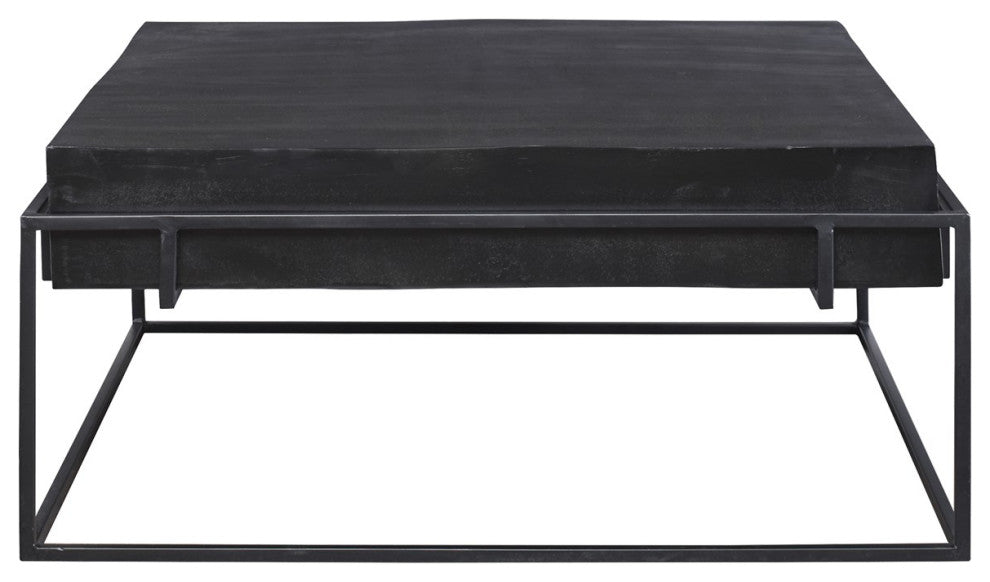 Uttermost Telone Modern Black Coffee Table 25111