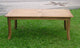 5-Piece Outdoor Teak Dining Set: 117" Rectangle Table, 4 Leveb Stacking Chairs
