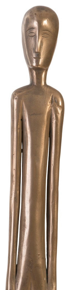 Bulol Sculpture, Polished Bronze, Large