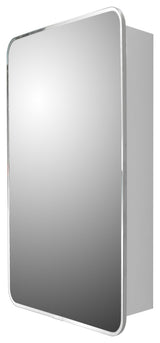 Round Corner Series Right Hinged Medicine Cabinet, 16"x28"